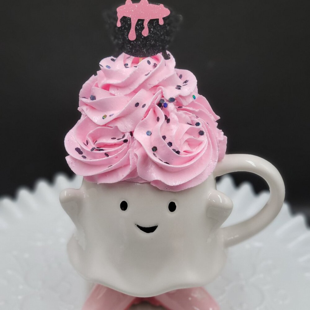 Halloween Ghost Mugs - Fake Milkshake or Fake Cupcake